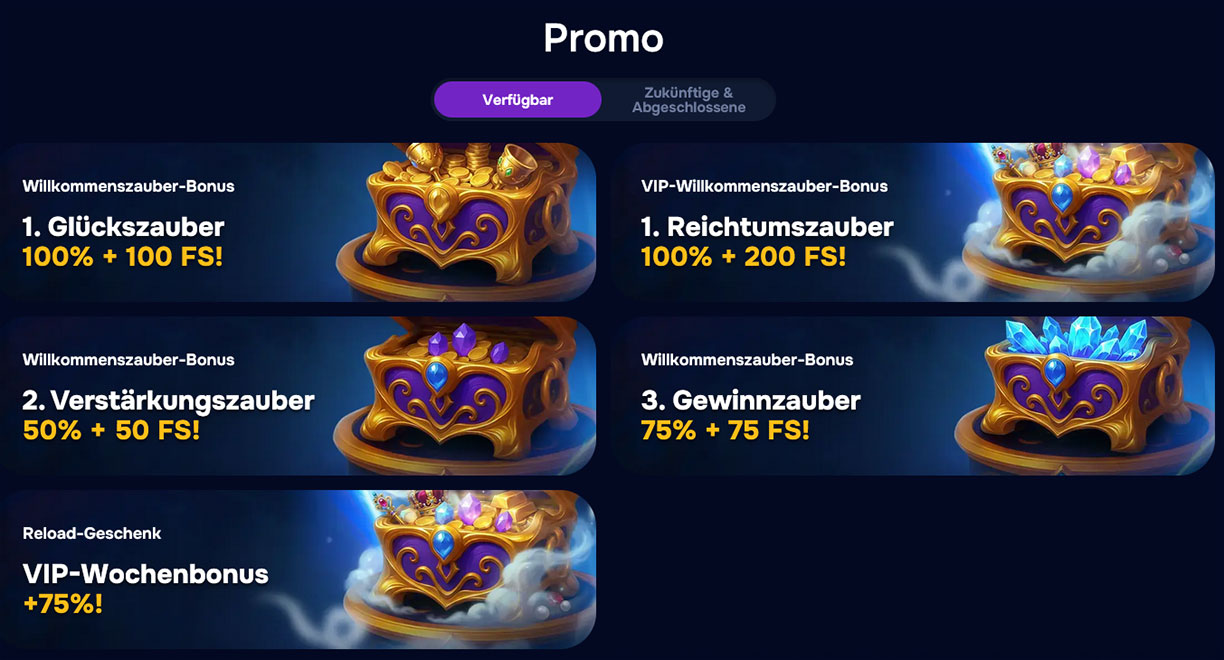 Promo Wizardo casino. 